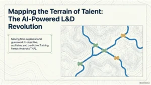 AI-powered training needs analysis mapping employee skill gaps across an organisation